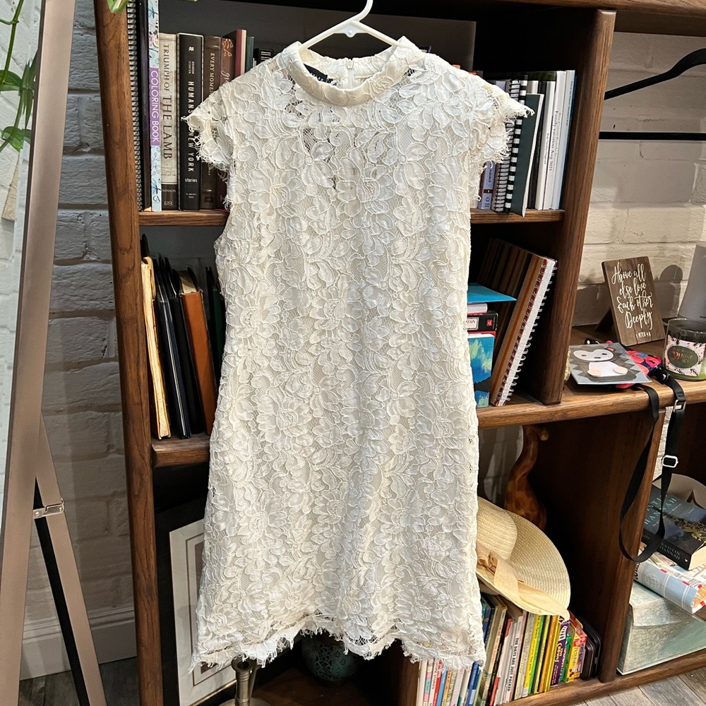 Simply Styled | off white lace dress